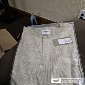 Goodfellow & Co Khaki Henley Shirt